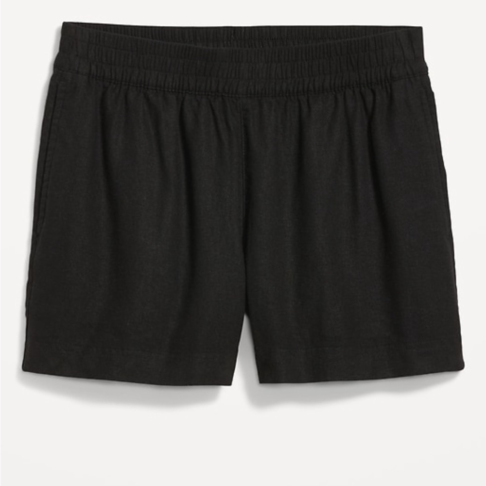 NEW linen blend shorts